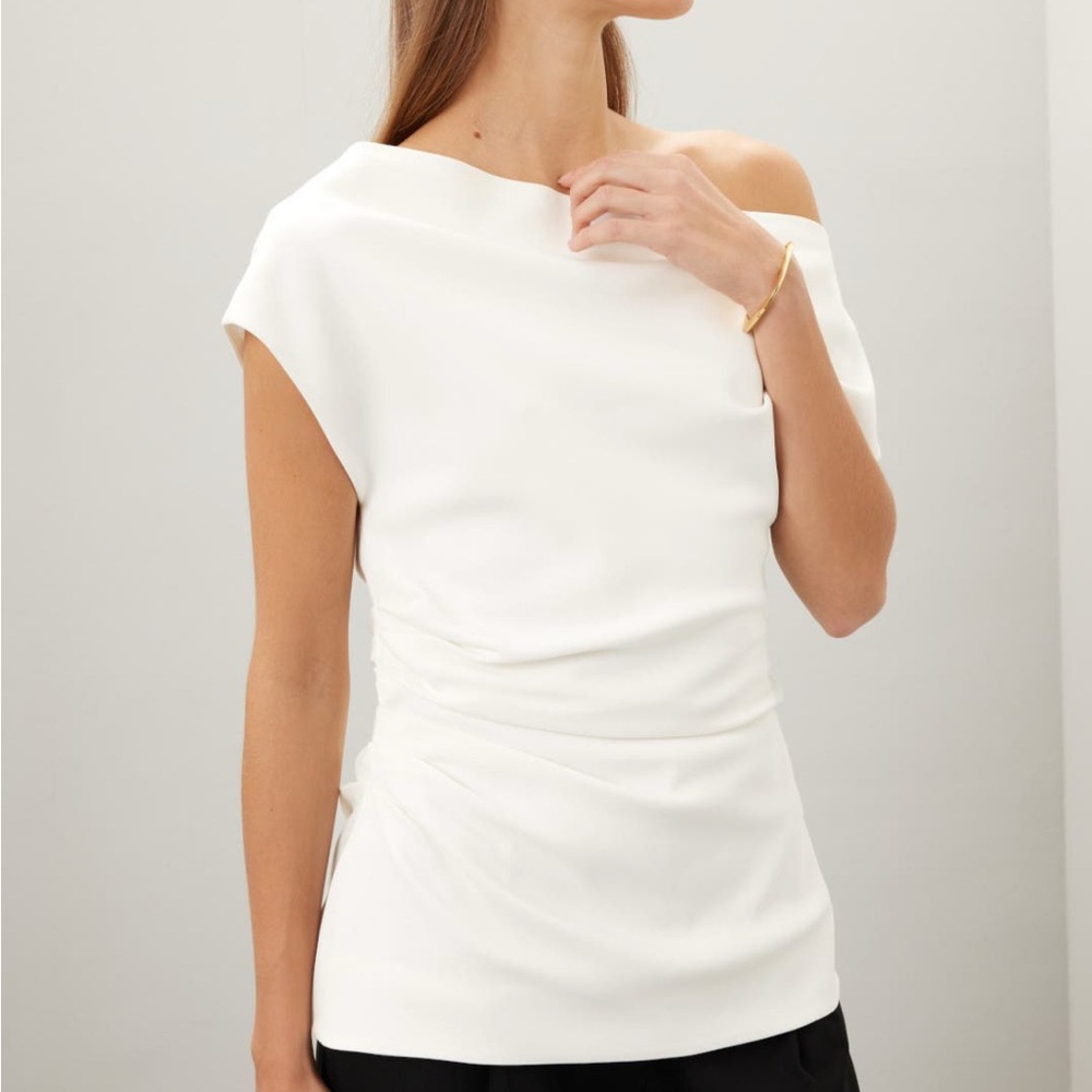 Proenza Schouler Francesca top off shoulder